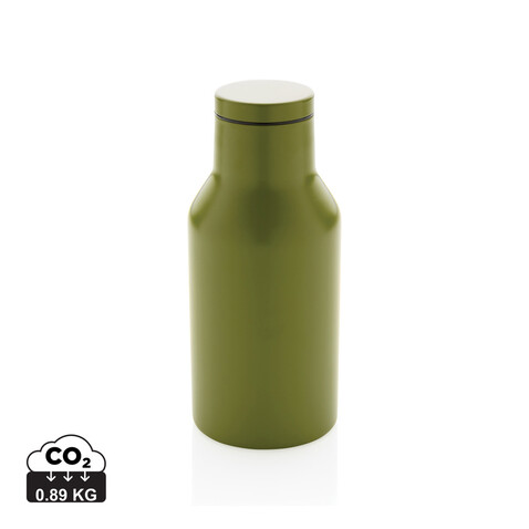 RCS recycelte Stainless Steel Kompakt-Flasche grün bedrucken, Art.-Nr. P433.197 RCS recycelte Stainless Steel Kompakt-Flasche grün bedrucken, Art.-Nr. P433.197