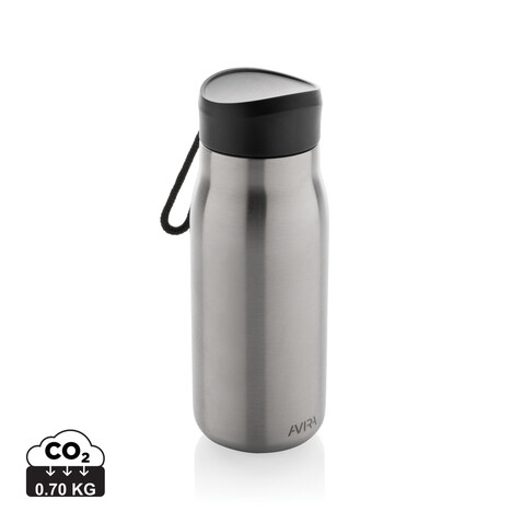 Avira Ain 150ml Reiseflasche aus RCS rec. Stainless-Steel silber bedrucken, Art.-Nr. P438.052 Avira Ain 150ml Reiseflasche aus RCS rec. Stainless-Steel silber bedrucken, Art.-Nr. P438.052