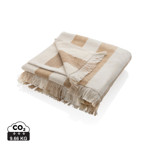 Ukiyo Aware™ Yukari XL Strandtuch 100x180cm braun bedrucken, Art.-Nr. P453.839