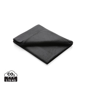Fleece-Decke im Etui schwarz bedrucken, Art.-Nr. P459.061