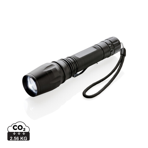 10W Cree Taschenlampe schwarz bedrucken, Art.-Nr. P513.431 10W Cree Taschenlampe schwarz bedrucken, Art.-Nr. P513.431