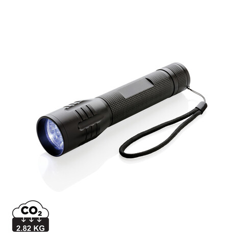 Große 3W Cree Taschenlampe schwarz bedrucken, Art.-Nr. P513.461