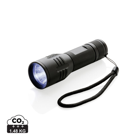 3W Cree Taschenlampe schwarz bedrucken, Art.-Nr. P513.561