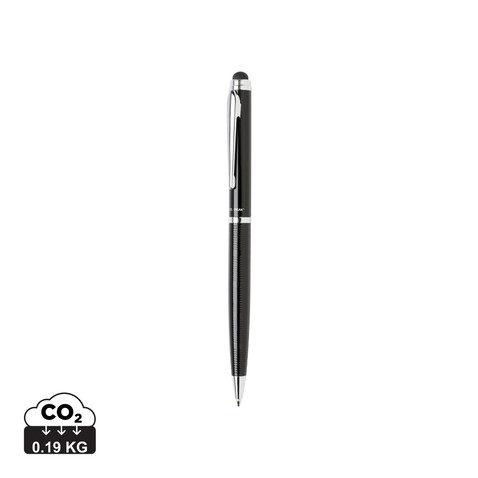 Deluxe Stylus schwarz, silber bedrucken, Art.-Nr. P610.440 Deluxe Stylus schwarz, silber bedrucken, Art.-Nr. P610.440