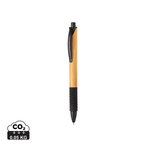 Bambus & Weizenstroh Stift schwarz bedrucken, Art.-Nr. P610.531 Bambus & Weizenstroh Stift schwarz bedrucken, Art.-Nr. P610.531