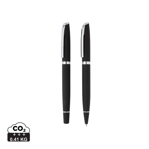 Deluxe Stifte-Set schwarz bedrucken, Art.-Nr. P610.571 Deluxe Stifte-Set schwarz bedrucken, Art.-Nr. P610.571
