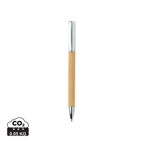 Moderner Bambus-Stift braun bedrucken, Art.-Nr. P610.589 Moderner Bambus-Stift braun bedrucken, Art.-Nr. P610.589
