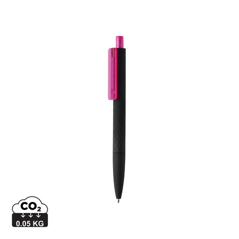 X3-Black mit Smooth-Touch rosa, schwarz bedrucken, Art.-Nr. P610.979 X3-Black mit Smooth-Touch rosa, schwarz bedrucken, Art.-Nr. P610.979