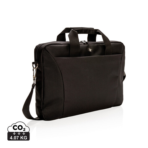 15,4” Laptoptasche schwarz bedrucken, Art.-Nr. P732.210