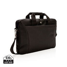 15,4” Laptoptasche schwarz bedrucken, Art.-Nr. P732.210