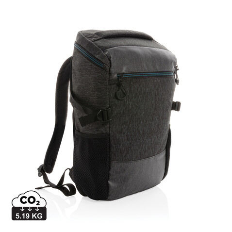 900D Easy Access 15.6" Laptop-Rucksack, PVC-frei schwarz bedrucken, Art.-Nr. P760.071