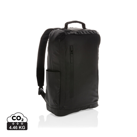 Fashion schwarzer 15.6" Laptop-Rucksack, PVC-frei schwarz bedrucken, Art.-Nr. P760.131