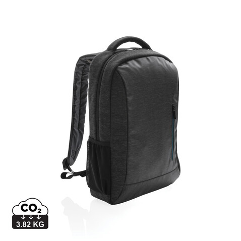900D Laptop-Rucksack, PVC-frei schwarz bedrucken, Art.-Nr. P762.411