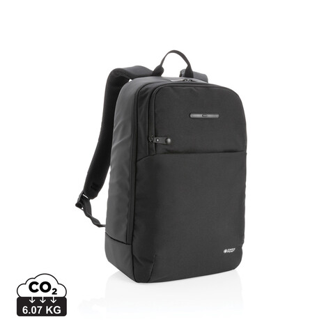 Swiss Peak Rucksack mit UV-Sterilisations-Tasche schwarz bedrucken, Art.-Nr. P762.551 Swiss Peak Rucksack mit UV-Sterilisations-Tasche schwarz bedrucken, Art.-Nr. P762.551