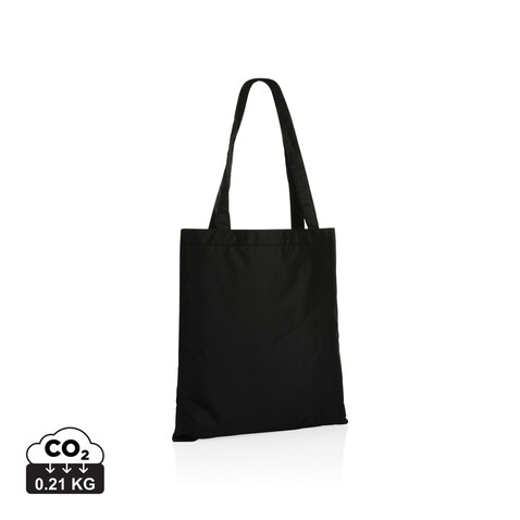 Impact AWARE™ RPET 190T Tragetasche schwarz bedrucken, Art.-Nr. P762.661