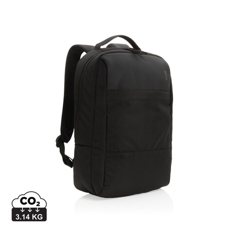 Swiss Peak AWARE™ RPET 15,6" Day-Pack schwarz bedrucken, Art.-Nr. P762.741