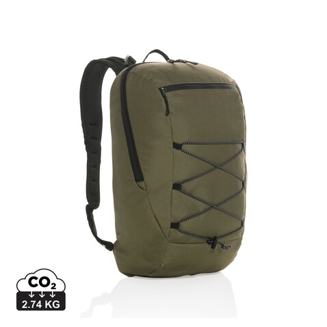 Impact AWARE™ Wanderrucksack 18L grün bedrucken, Art.-Nr. P762.807