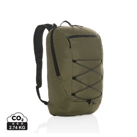 Impact AWARE™ Wanderrucksack 18L grün bedrucken, Art.-Nr. P762.807