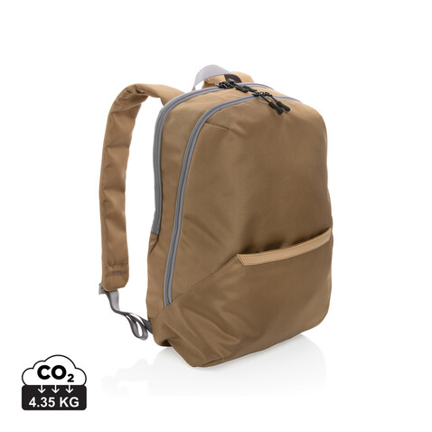 Impact AWARE™ 1200D 15.6'' Laptop-Rucksack khaki, grau bedrucken, Art.-Nr. P762.829 Impact AWARE™ 1200D 15.6'' Laptop-Rucksack khaki, grau bedrucken, Art.-Nr. P762.829