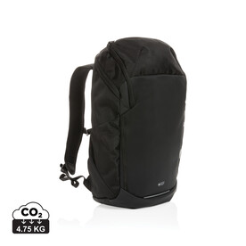 Swiss Peak AWARE™ RPET 15.6&amp;quot; Business Rucksack schwarz bedrucken, Art.-Nr. P762.891