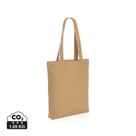 Impact Aware™ 285g/m² ungefärbte rCanvas-Tragetasche braun bedrucken, Art.-Nr. P762.939