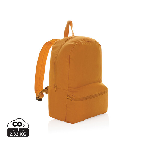 Impact Aware™ 285g/m² Rucksack aus rCanvas sundial orange bedrucken, Art.-Nr. P762.998 Impact Aware™ 285g/m² Rucksack aus rCanvas sundial orange bedrucken, Art.-Nr. P762.998