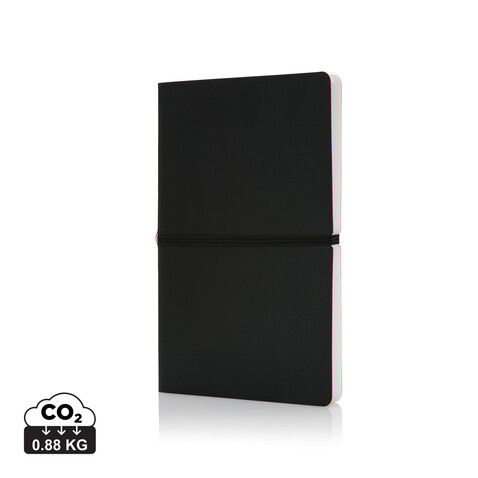 Deluxe Softcover A5 Notizbuch schwarz bedrucken, Art.-Nr. P773.021 Deluxe Softcover A5 Notizbuch schwarz bedrucken, Art.-Nr. P773.021