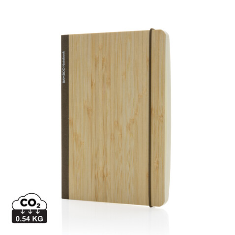 Scribe A5 Notizbuch aus Bambus braun bedrucken, Art.-Nr. P774.539 Scribe A5 Notizbuch aus Bambus braun bedrucken, Art.-Nr. P774.539