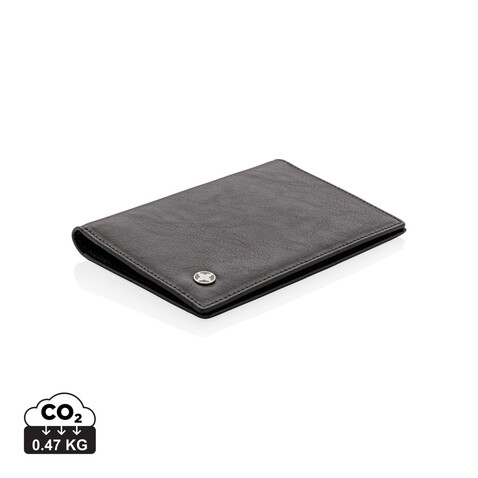RFID Anti-Skimming Ausweismappe schwarz bedrucken, Art.-Nr. P820.430