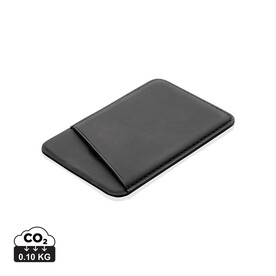 Magnetischer Phone-Kartenhalter schwarz bedrucken, Art.-Nr. P820.751