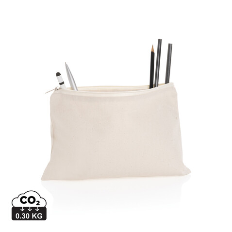 Impact Aware™ 285g/m² Stifte-Etui aus ungefärbtem Canvas off white bedrucken, Art.-Nr. P820.770 Impact Aware™ 285g/m² Stifte-Etui aus ungefärbtem Canvas off white bedrucken, Art.-Nr. P820.770