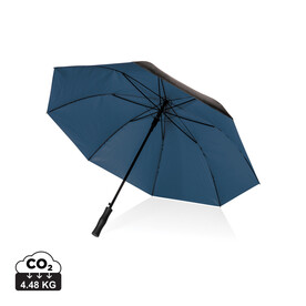 27&amp;quot; Impact AWARE™ RPET 190T Pongee Bi-Color Auto-Open-Schirm blau bedrucken, Art.-Nr. P850.675
