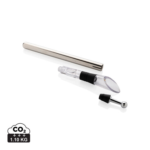 Vino Weinkühler-Stab silber bedrucken, Art.-Nr. P911.062