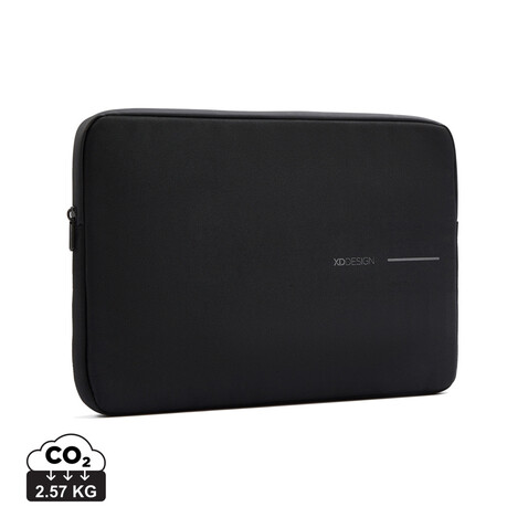 XD Design 16" Laptop Sleeve schwarz, grau bedrucken, Art.-Nr. P706.211