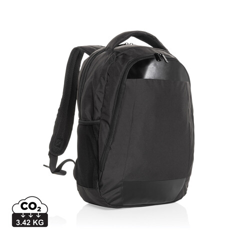 Impact AWARE™ Boardroom-Laptop-Rucksack PVC-frei schwarz bedrucken, Art.-Nr. P763.071 Impact AWARE™ Boardroom-Laptop-Rucksack PVC-frei schwarz bedrucken, Art.-Nr. P763.071