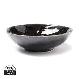 Nomimono tiefe Schale, 30cm schwarz bedrucken, Art.-Nr. 3694