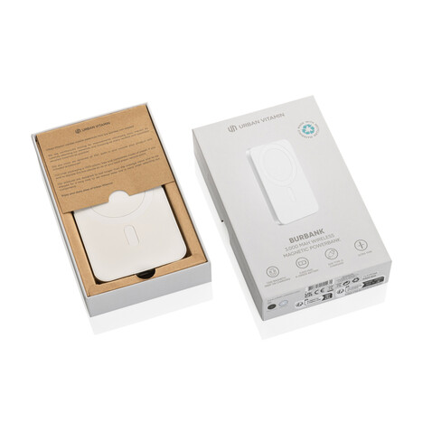 Urban Vitamin Burbank 3000mAh Powerbank aus RCS Plastik/Alu silber bedrucken, Art.-Nr. P322.812 Urban Vitamin Burbank 3000mAh Powerbank aus RCS Plastik/Alu silber bedrucken, Art.-Nr. P322.812