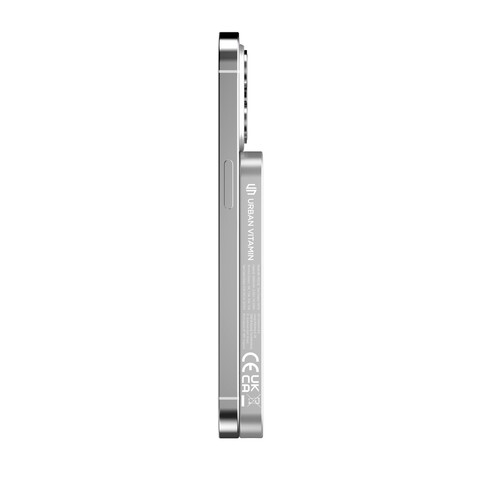 Urban Vitamin Richmond 5000mAh Powerbank aus RCS Plastik/Alu silber bedrucken, Art.-Nr. P322.822 Urban Vitamin Richmond 5000mAh Powerbank aus RCS Plastik/Alu silber bedrucken, Art.-Nr. P322.822