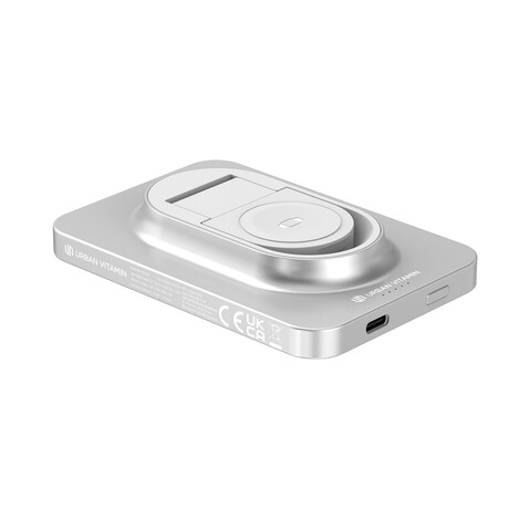 Urban Vitamin Malibu 5.000mAh Powerbank aus RCS Plastik/Alu silber bedrucken, Art.-Nr. P322.832 Urban Vitamin Malibu 5.000mAh Powerbank aus RCS Plastik/Alu silber bedrucken, Art.-Nr. P322.832