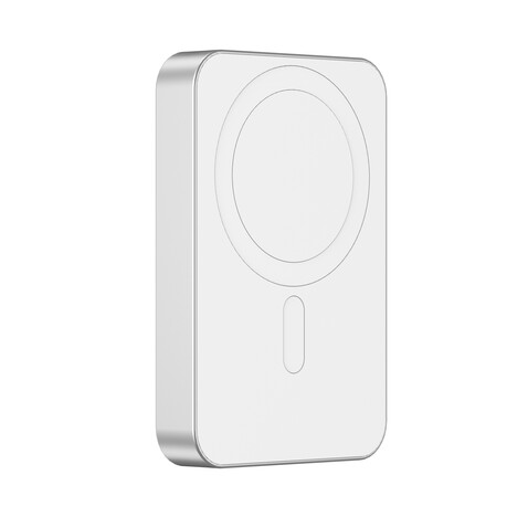 Urban Vitamin Compton 10000mAh Powerbank aus RCS Plastik/Alu silber bedrucken, Art.-Nr. P322.842