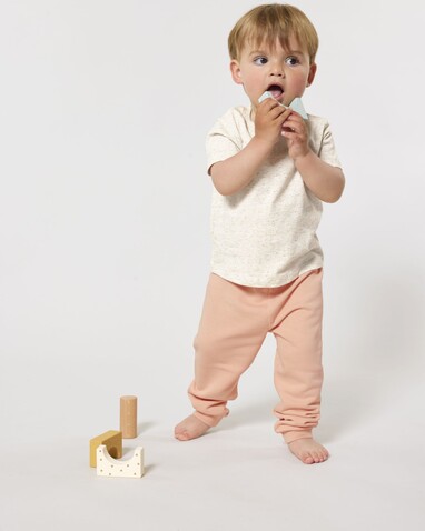 Baby Tumbler - Die Baby-Jogginghose - Fraiche Peche - 12-18 m/80-86cm bedrucken, Art.-Nr. STBB187C101B3