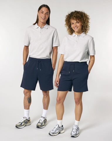 Trainer 2.0 - Die Unisex-Joggingshorts aus French Terry - French Navy - L bedrucken, Art.-Nr. STBU186C7271L
