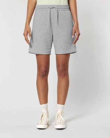 Trainer 2.0 - Die Unisex-Joggingshorts aus French Terry - Heather Grey - XS bedrucken, Art.-Nr. STBU186C250XS
