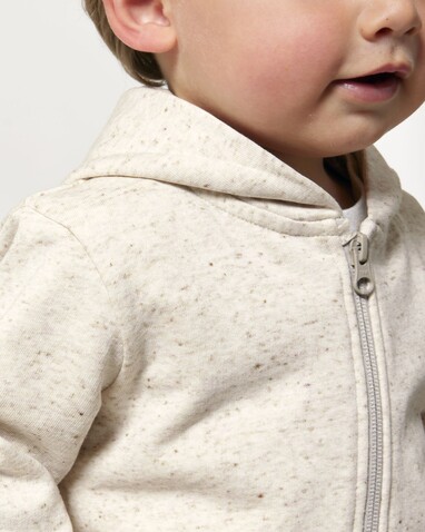 Baby Connector - Der Baby-Zip-Hoodie - Eco Heather - 18-24 m/86-92cm bedrucken, Art.-Nr. STSB105C147B4 Baby Connector - Der Baby-Zip-Hoodie - Eco Heather - 18-24 m/86-92cm bedrucken, Art.-Nr. STSB105C147B4