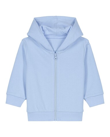 Baby Connector - Der Baby-Zip-Hoodie - Blue Soul - 24-36 m/92-98cm bedrucken, Art.-Nr. STSB105C149B5