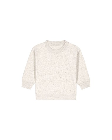Baby Changer - Das Iconic Baby-Rundhals-Sweatshirt - Eco Heather - 6-12 m/68-80cm bedrucken, Art.-Nr. STSB920C147B2