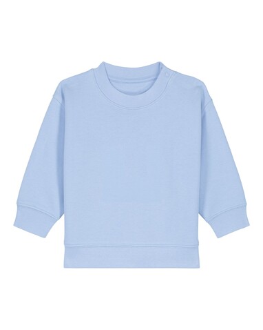 Baby Changer - Das Iconic Baby-Rundhals-Sweatshirt - Blue Soul - 18-24 m/86-92cm bedrucken, Art.-Nr. STSB920C149B4