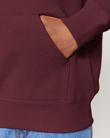 Mini Cruiser 2.0 - Der Iconic Kinder-Hoodie - Burgundy - 3-4/98-104cm bedrucken, Art.-Nr. STSK180C24403
