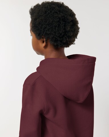 Mini Cruiser 2.0 - Der Iconic Kinder-Hoodie - Burgundy - 12-13/152-158cm bedrucken, Art.-Nr. STSK180C24412