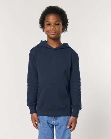 Mini Cruiser 2.0 - Der Iconic Kinder-Hoodie - French Navy - 3-4/98-104cm bedrucken, Art.-Nr. STSK180C72703